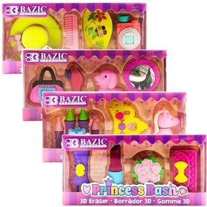 Princess Bash 3D 4 packages Set - Multicolor